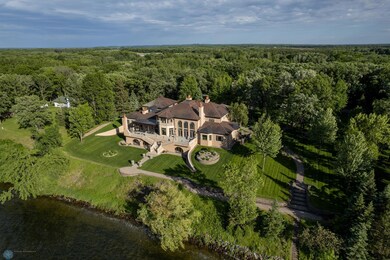 Ariel Lakeside Drone Photo