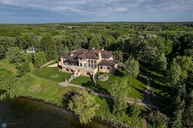 Ariel Lakeside Drone Photo