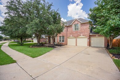 Mature trees shade the property. A triple wide driveway for extra parking and a 3 car garage! 3rd car garage features: an entry door from the 2 car garage, wall separation, a portable A/C unit and new insulation on the garage door. It is workshop ready!! The 3rd garage also has a door that leads to the backyard.