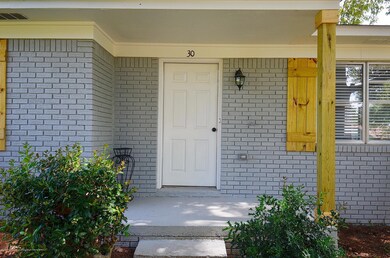 Covered front porch