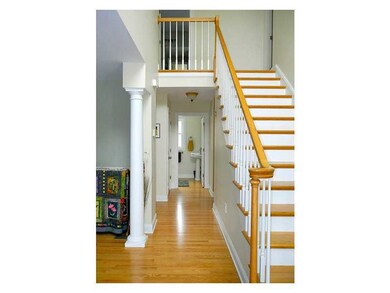 Entry. Gracious front entryway opens opens onto Li
