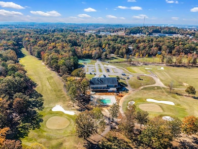 Bird's eye view of a local golf course