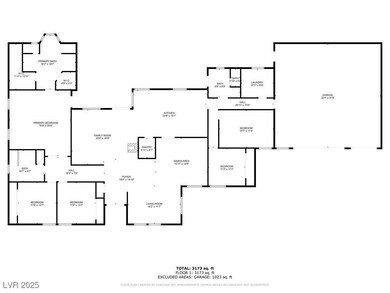 Great split floor plan. So much room!