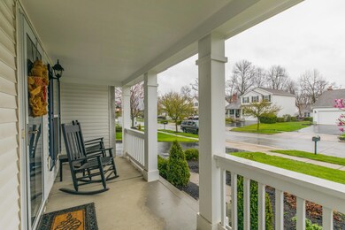 Covered front porch