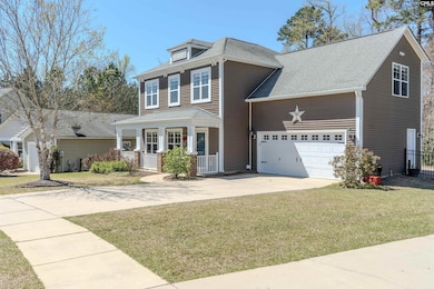 Long flat driveway for easy parking and access