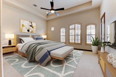 Primary Suite Virtually staged to help you picture
