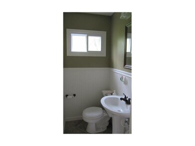 Half bath with clean updated features.