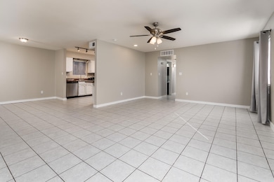 Living room empty