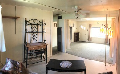 Extra living area space converted from an existing