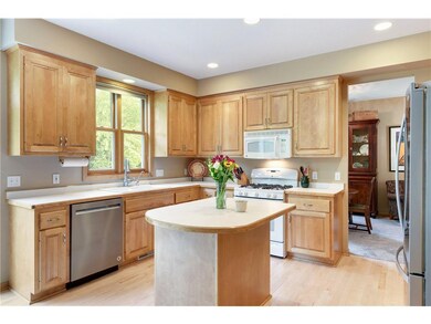 Open and bright kitchen with open floor plan