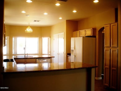 Kitchen View w/ Bay Window Eating Area
