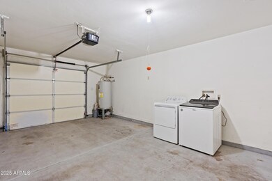 Garage with Washer and Dryer