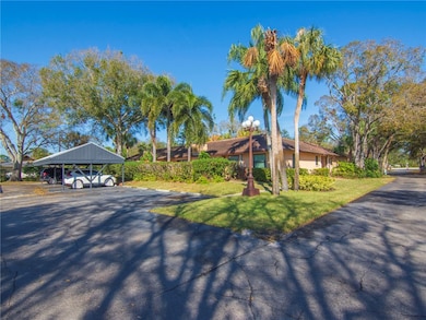 Parking lot with assigned carport space and additi