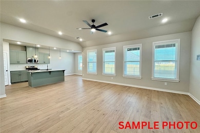 LVP flooring throughout the main living areas
