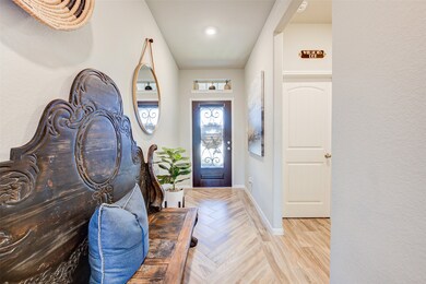Entryway facing the front door