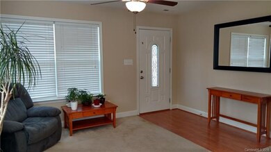 View of Living Room & Foyer