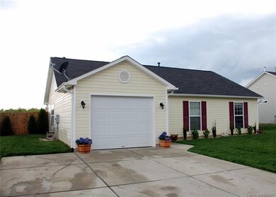 Single garage with extra parking