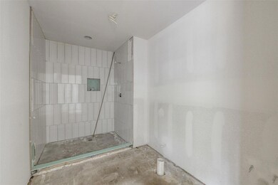 View from the kitchen to the living room.