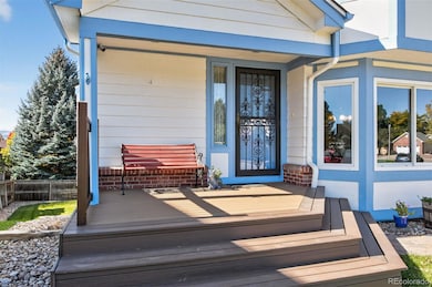 Covered porch entry