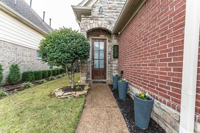 Front door with camera doorbell