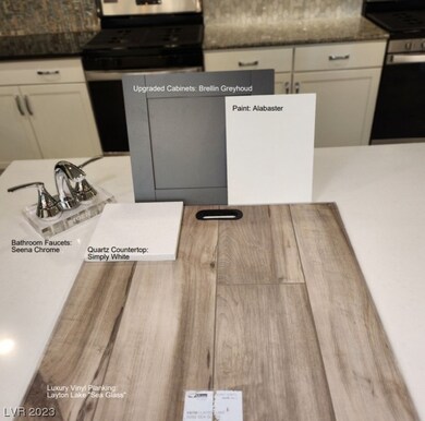 Selected finishes.