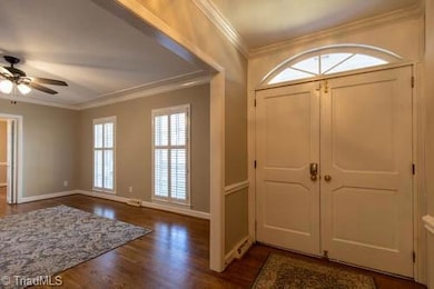 Entry Opens up to Living Room