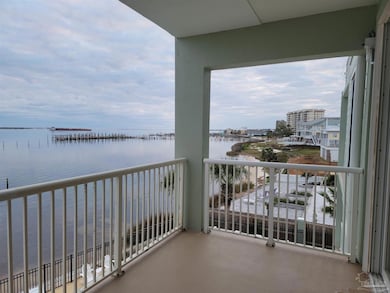 Watch the sunset from this balcony view