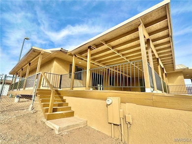 This is the entry for the upper level and has a large covered patio with stunning views.