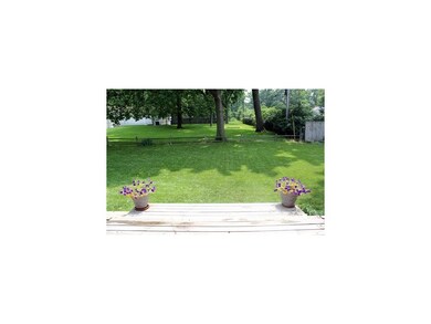 Rear yard from the deck