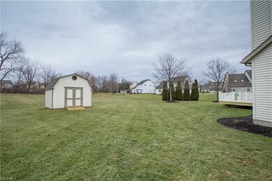 A quaint, Amish built shed with a built-in ramp pr