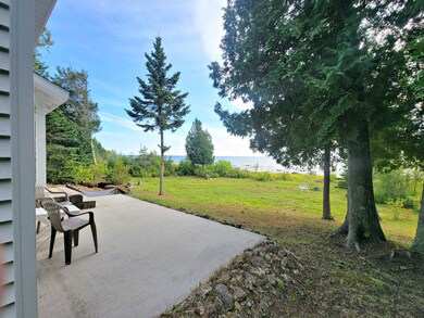 Rear patio