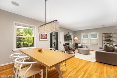 Open Living & Dining Spaces