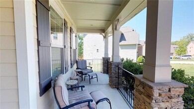 Pretty front porch