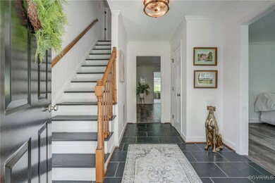 Striking entryway