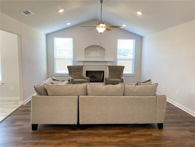 Stock photo, home will look similar.