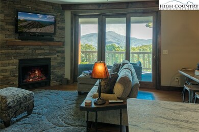 Living Room with Mountain Views