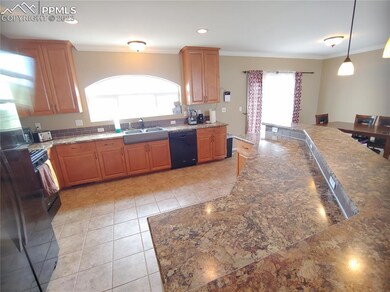 Another view of breakfast bar/island