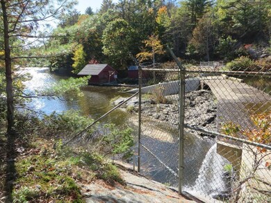 Closer photo of Alewife dam.