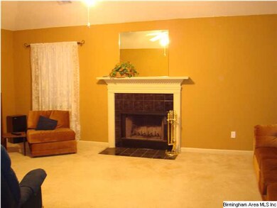 The central focus of the room is the gorgeous fire