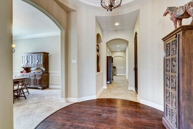 Following down the grand hall gives you a sneak pe