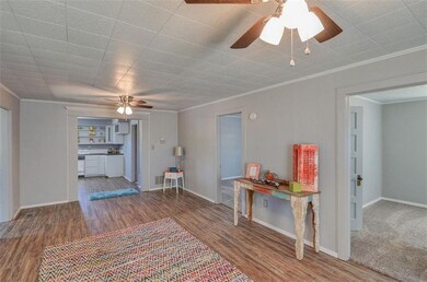 View of Livingroom from front door entrance. View 