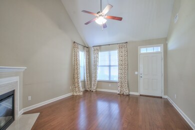 End unit with lots of natural light.  Vaulted ceiling for a spacious feel.