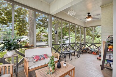 Screened porch