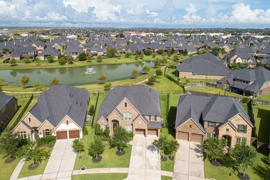 Aerial of home showing stunning waterfront location