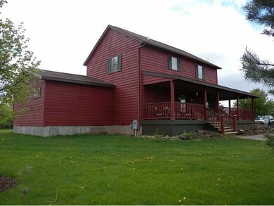 Exterior Front. This home sits up and away from th