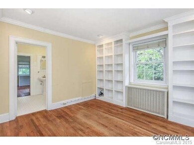 Library facing master bath