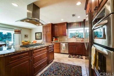 Remodeled kitchen with furniture-quality cabinets.