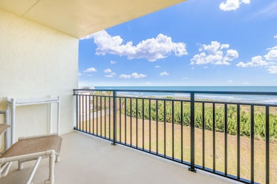 Ocean front balcony