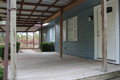 Covered front porch