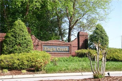 The brick entry to the subdivision is inviting and well groomed.